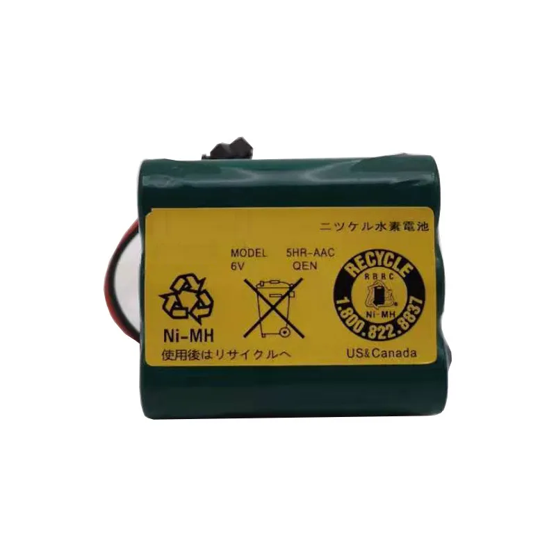 5HR‑AAC 6V 2000mAh Ni‑MH Replacement Battery For Sanyo MDF‑137 MDF‑U333 MDF‑U5412 MDF‑U339‑C Blood Bank Refrigerator