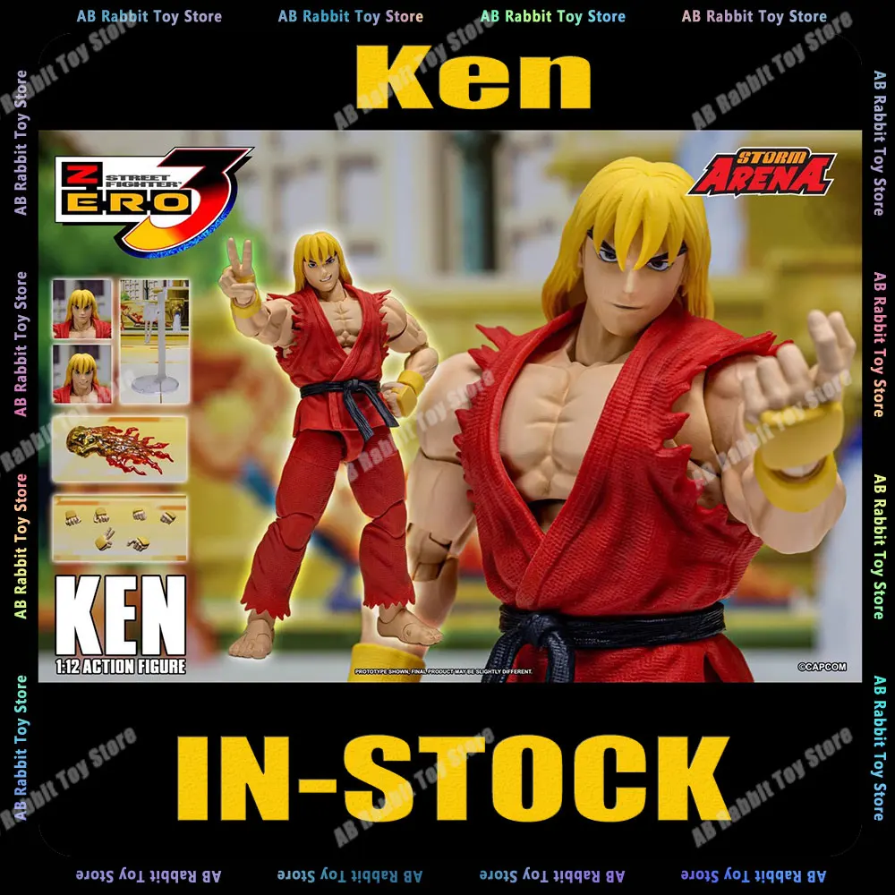 

In Stock Storm Arena 1/12 Storm Toys Ken Masters Movable Model Zero 3 Ken Action Figure Model Toys Collect Ultra Street Fighter