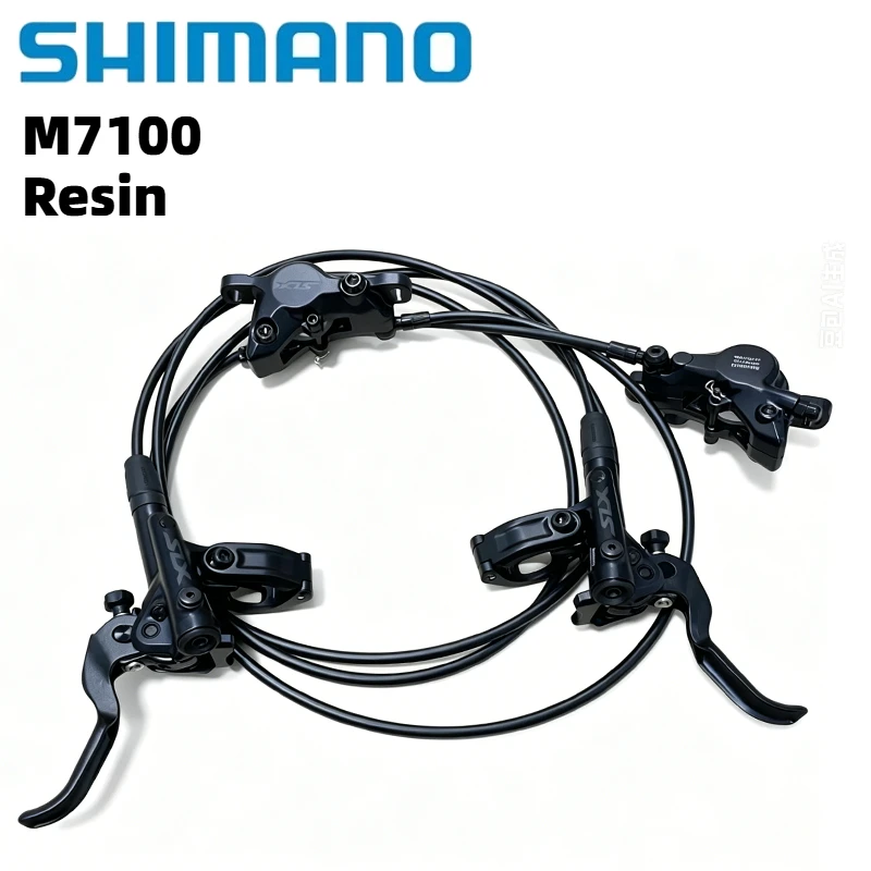 Shimano-deore XT油圧ディスクブレーキセット,SLX, M7100, M7120