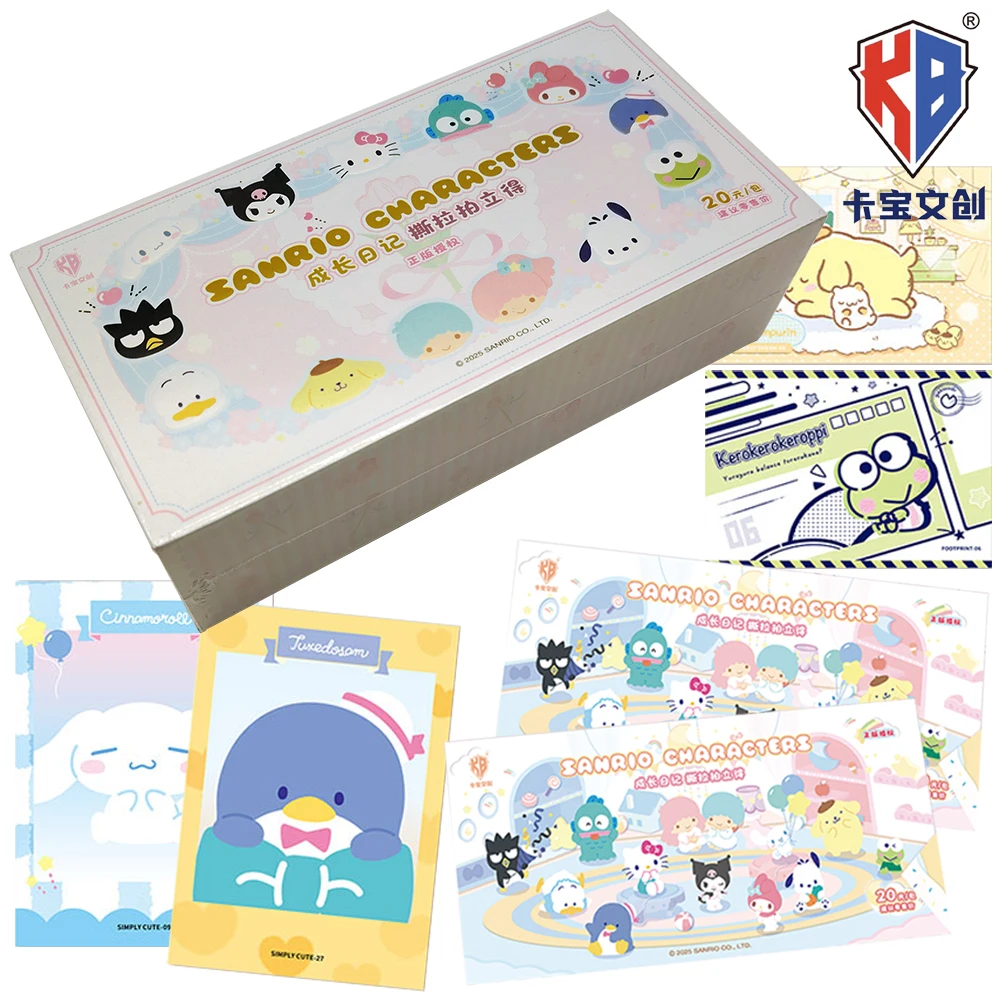 

Новый Kabao, оригинальные Sanrio, блестящие милые мультяшные звезды, семейные редкие игрушки-карты Polaroid, детские подарки-сюрпризы на день рождения