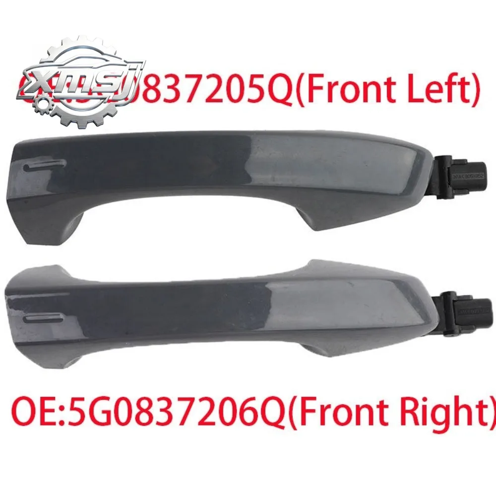 

Nuevo Manija de puerta Exterior delantera izquierda derecha para Volkswagen VW Golf Audi Q3 Skoda Superb 5G 0837205 Q 5G 0837206