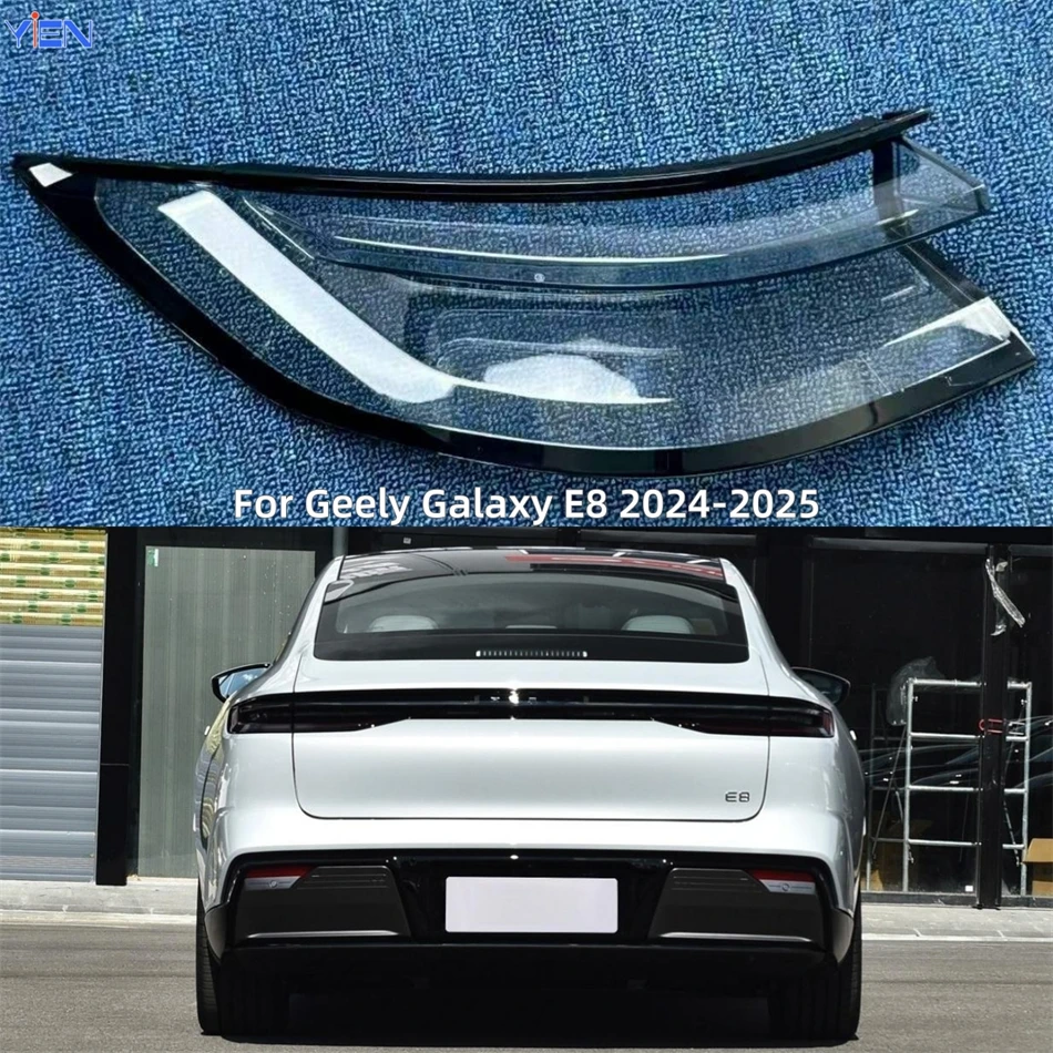 For Geely Galaxy E8 2024 2025 Accessories For The Car Replacement Car Lights Shell Lens Glass Shell Car Rear Taillight Shell