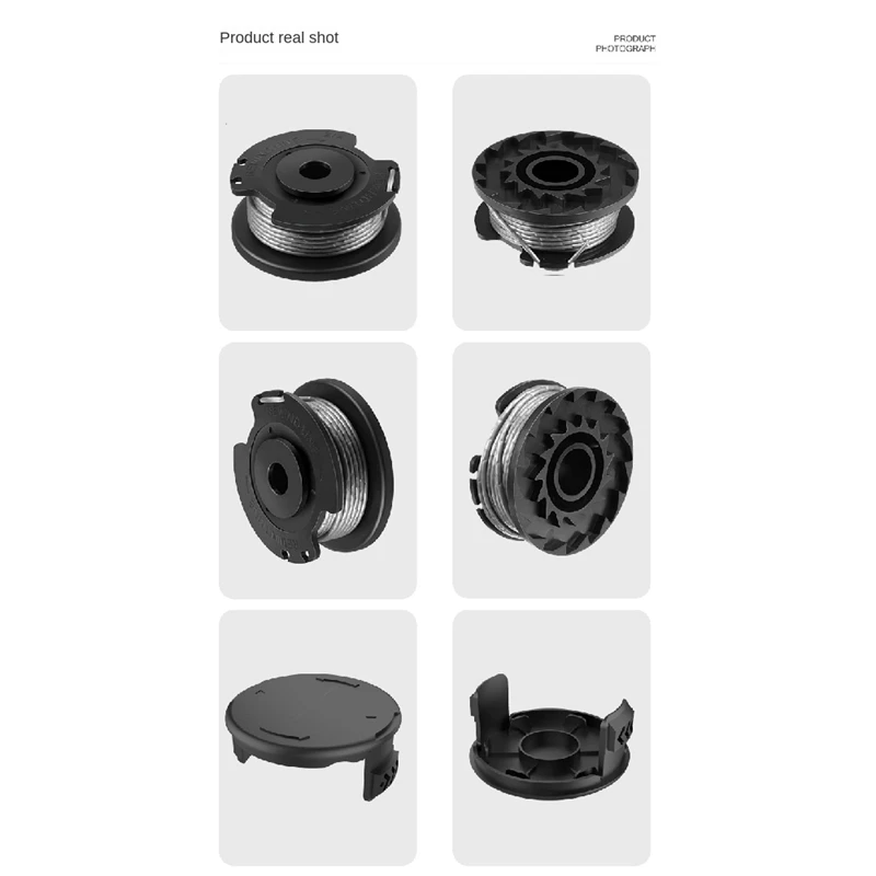 6 Packs For  Mowing Accessories F016800569/F016800385 Replacement Spool Mowing Head Replacement Parts Accessories