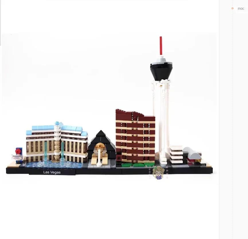 In Stock Architecture - San Francisco decan and Children's archecture, Brick Toys, ศิลปะ, ของตกแต่งบ้าน, ของขวัญ, 21043