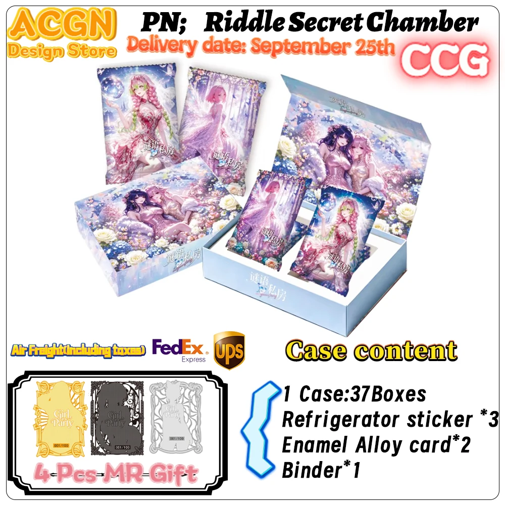 Wholesale 2026 Riddle Secret Chamber Goddess Story Waifu Card Anime Games Girl Party Swimsuit Feast Booster Box Doujin Toys Gift