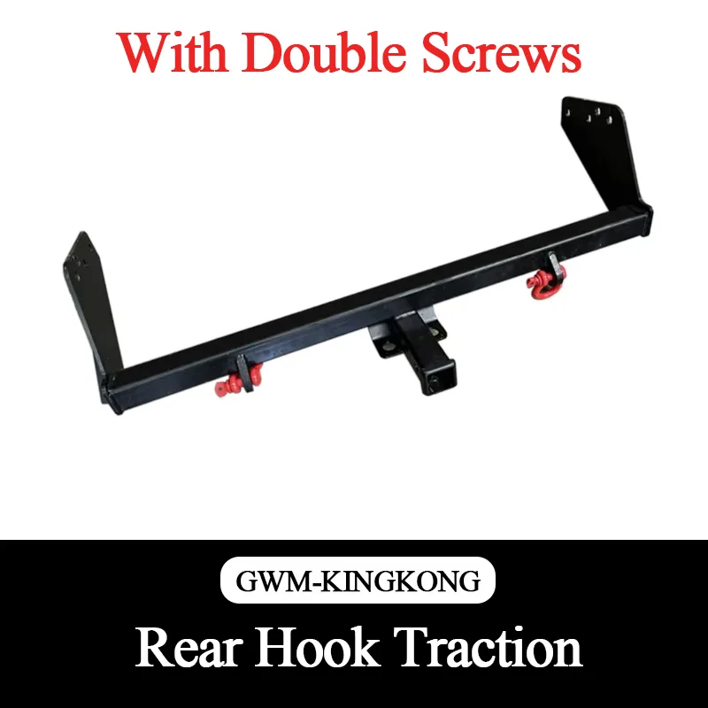 For Great Wall GWM POER KINGKONG 2022 - 2024 Car Rear Bumpers Trailer Hook Traction Avoidance Modified Parts Accessories Tools