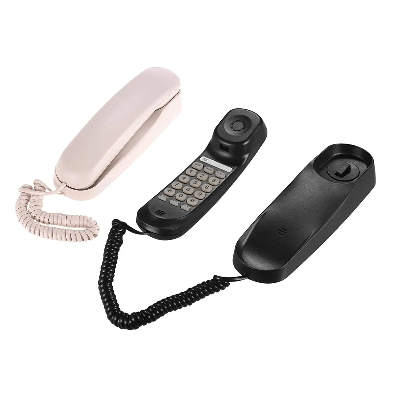 Corded Landline Phone, Home Office Telephone, Call Number Digital, Corded Phones