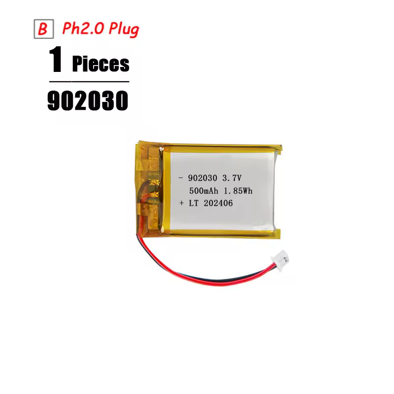 3.7V Lipo Battery Ph2.0 Plug Rechargeable Lithium Battery 3.7V For PS4 Humidifiers GPS Navigation  Bluetooth Speaker MP3 MP4 - Image 25