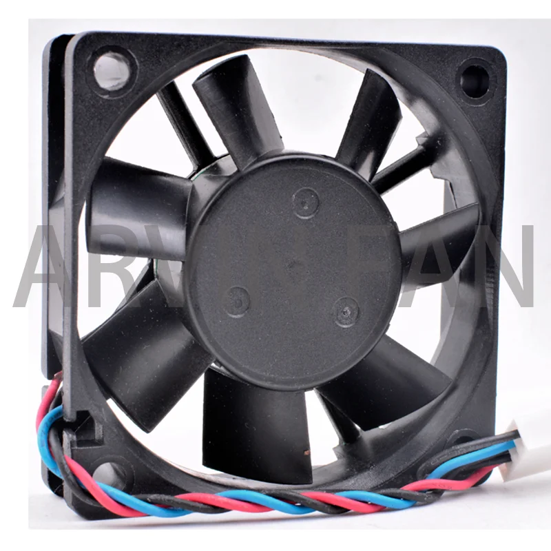 Ventilateur de refroidissement d'alimentation de serveur silencieux, neuf, original, 6015-12MS, 6cm, 60mm, DC 12V, 0,10 A, 3 lignes