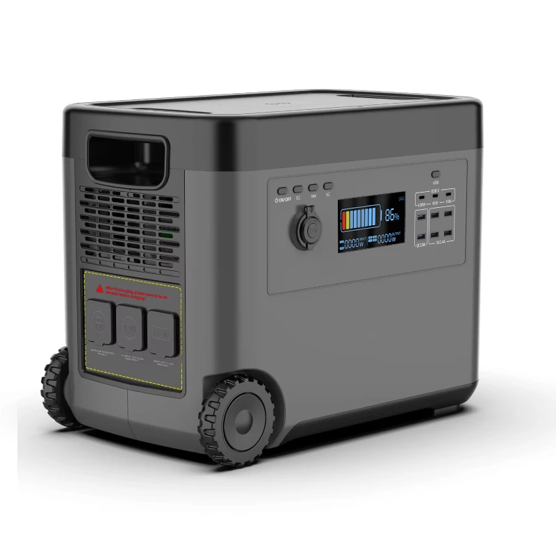 

Germany Stock Solar Generator 2500w 3000w 5000w Outdoor 110V 220V Portable Power Station