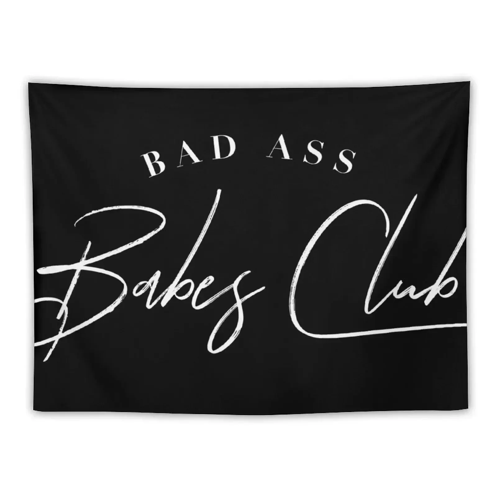 bad ass babes club Tapestry Bedrooms Decor Bedroom Decor Aesthetic Home Decorators Tapestry