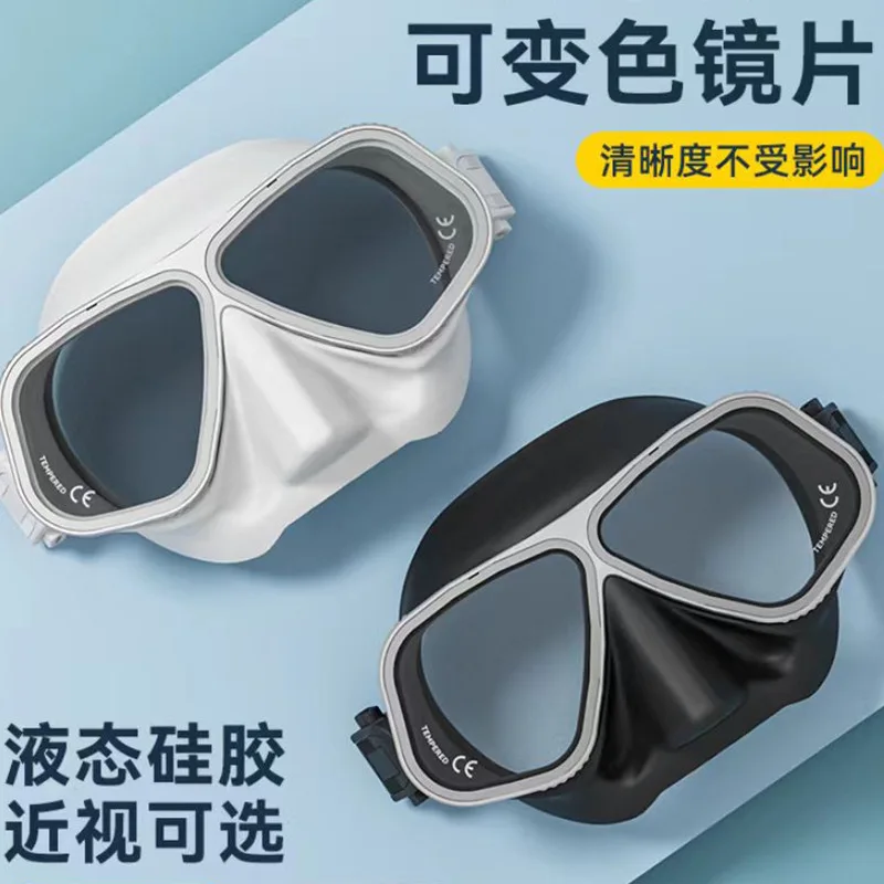 

Бесплатные очки для дайвинга могут быть оснащены линзами для близорукости, жидким силиконом, меняющим цвет очки для дайвинга.