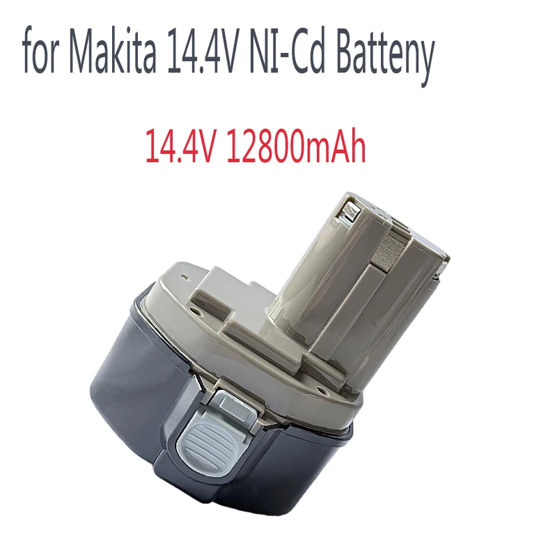 

12800mAh for Makita 14.4V NI-Cd Replacement Battery for Makita Battery 14.4V PA14 1420 1422 1433 1434 1435 1435F 192699-A