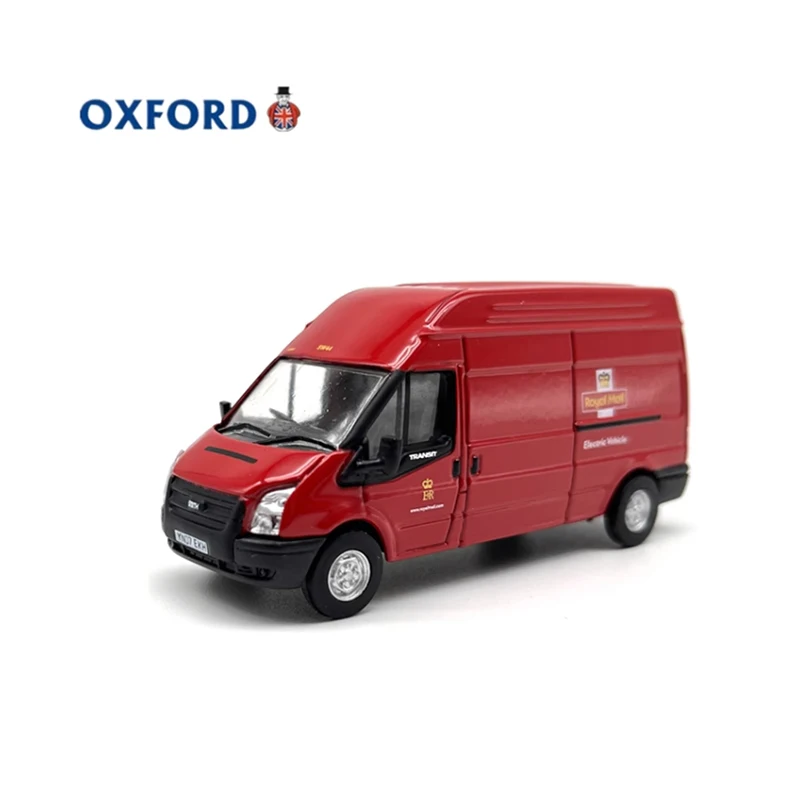 OXFORD Diecast 1:76 Scale Alloy LWB Royal Mail Van Classic Car Model Finished Product Simulation Toy Collection Static Model