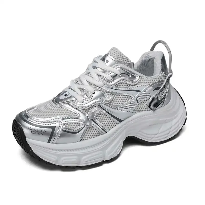 

Thin Heel Parkside White Women Sports Shoes Casual Female Running Sneakers Women Sports Shose Sporty Pie From Famous Brands