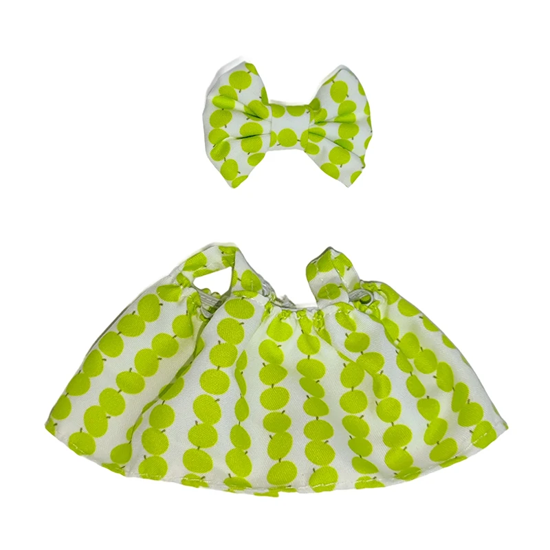

17cm Cute Mini Plush Doll'S Clothes Outfit Accessories For Korea Kpop Exo Labubu Idol Dolls Skirt Hat Clothing DIY Kids Gift