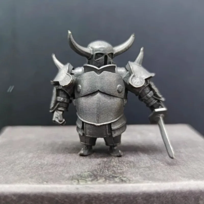 Metal Brass Make Old The Armored Boar Rider Creative Action Figures Ornament Accessories Desktop Car Interior Miniature Figurine