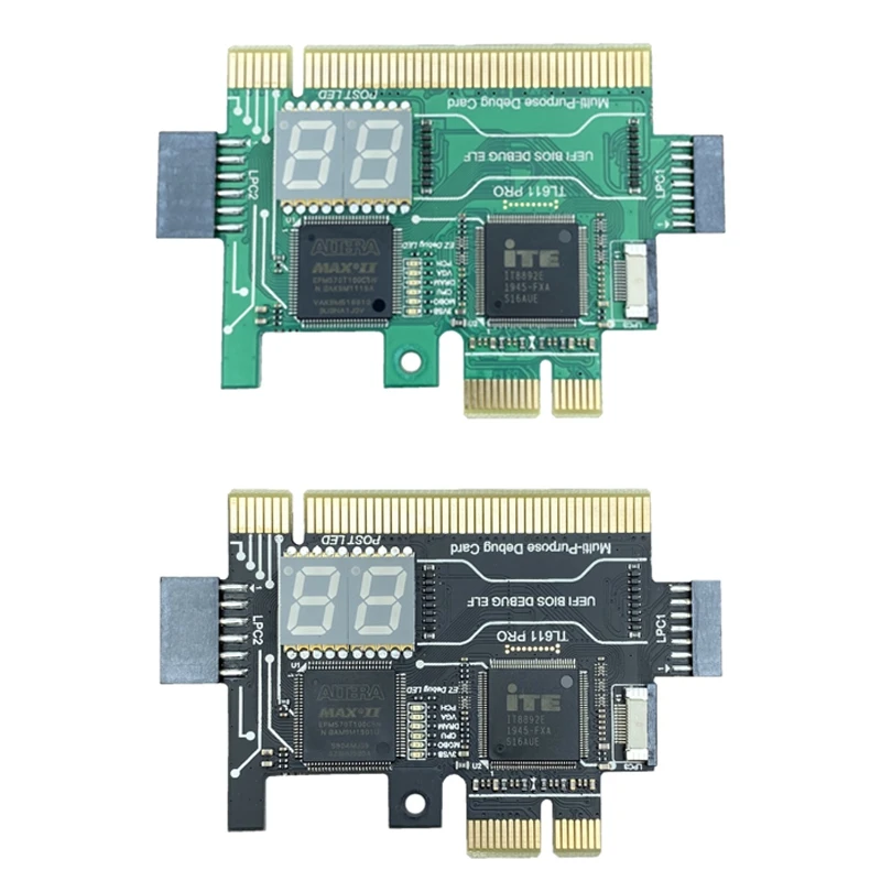 Imagem -05 - Pro Pcie Cartão de Diagnóstico Desktop Pci Motherboards para Desktops e Laptops Tl611