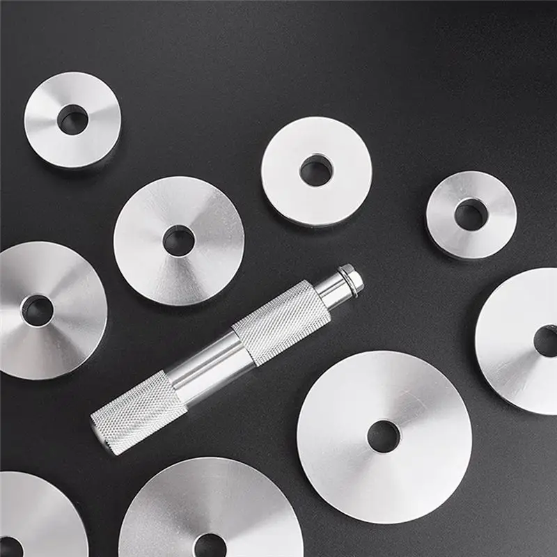 A74U Universal Bearing Installer and Seal Bushing Driver Install Set for Automotive Wheel Bearings Press Kit 10 PCS