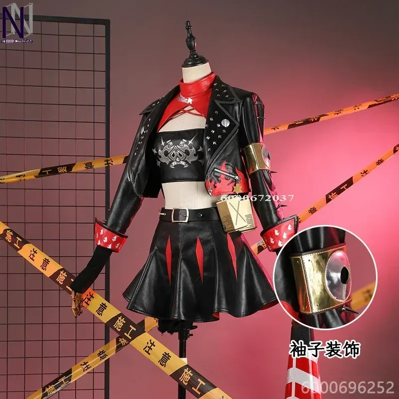 Ess Zone Zero Game Bernice Cosplay Costume Anime Outfit Punk Fashion Clothes Halloween Party Dress Outfit High Quality Cos