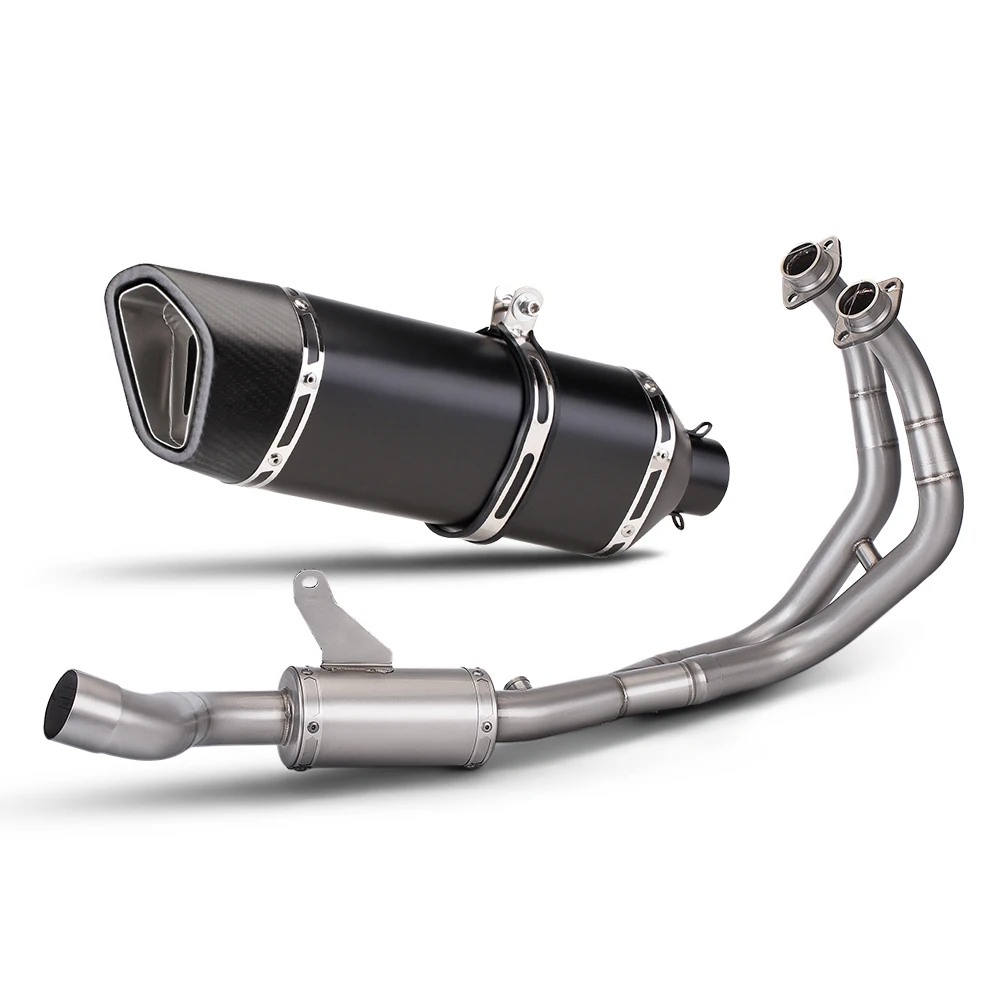 

STLFslip on YZF-R7 R7 Motorcycle Exhaust Escape System Connect the 51mm Muffler Middle Pipe Full Exhaust System 2021-2025