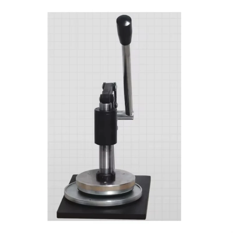 Corrugated board sample cutting machine Hand pressure sampling and cutting machine