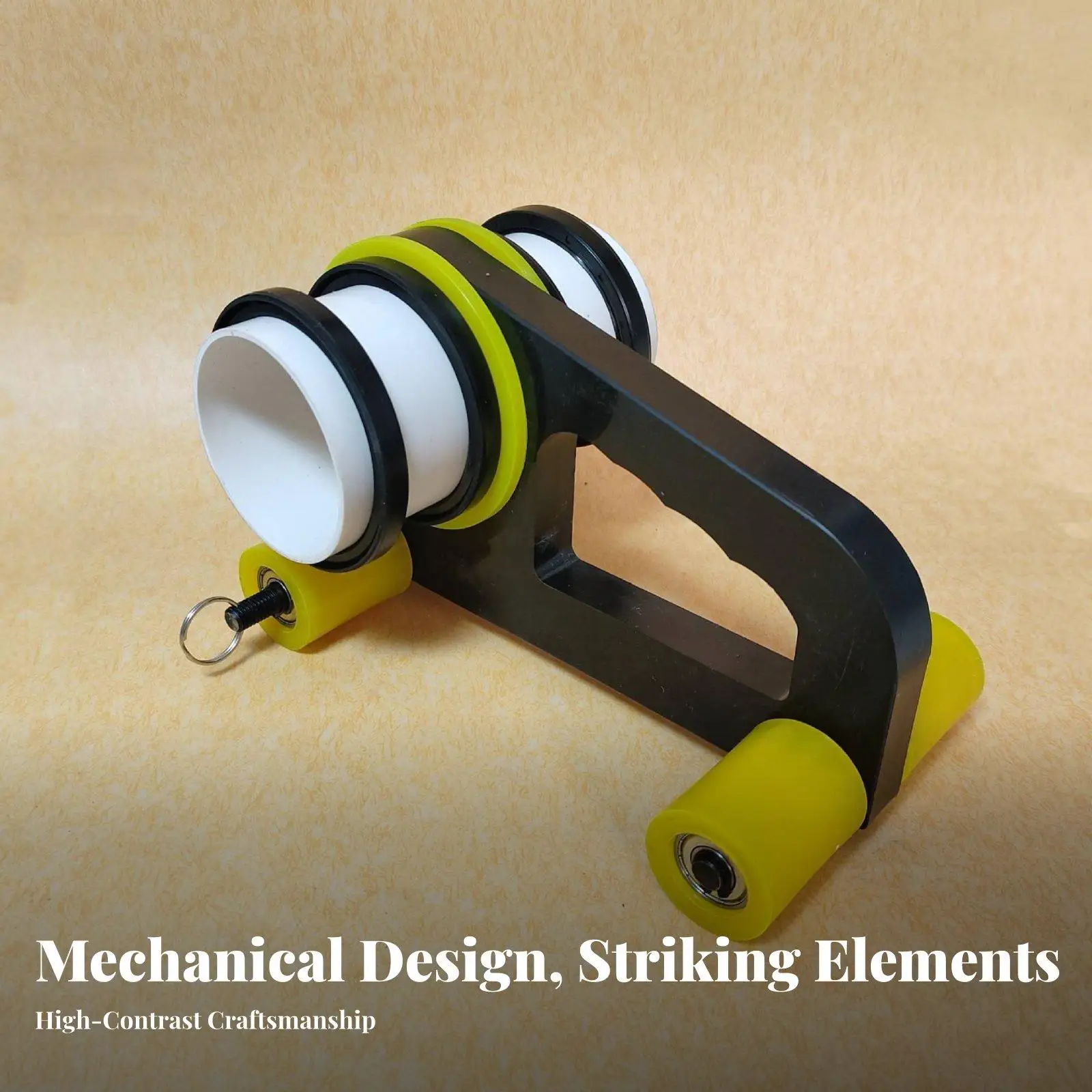 Aluminum Alloy Court Liner Tape Applicator for Gymnasium Marking Straight Lines and Circle Arcs
