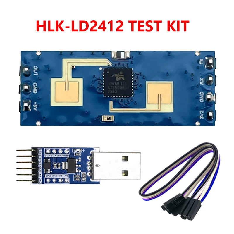 Φ 24G 9m присутствие человека и датчик движения на большие расстояния и большой угол радара FMCW дальность модуля LD2412