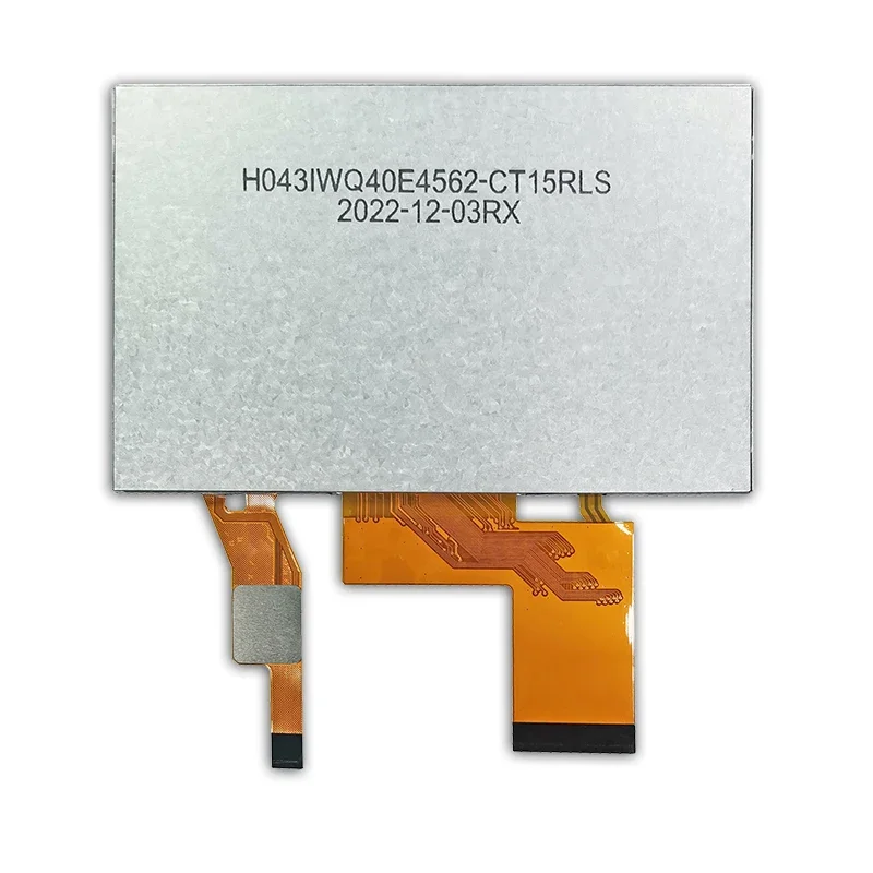 4.3 Inch TFT LCD Display Module with 480*272 RGB LED Backlight Capacitive Touch Screen Panel IPS Type