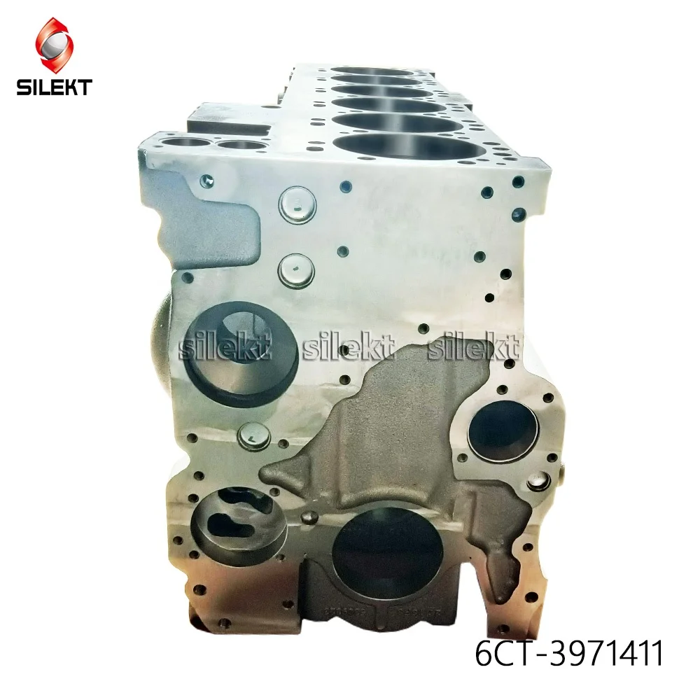 Cylinder Block 3971411 4947363 3971410 3939313 for Cummins 6CT 8.3 Crankcase Dual Thermostat