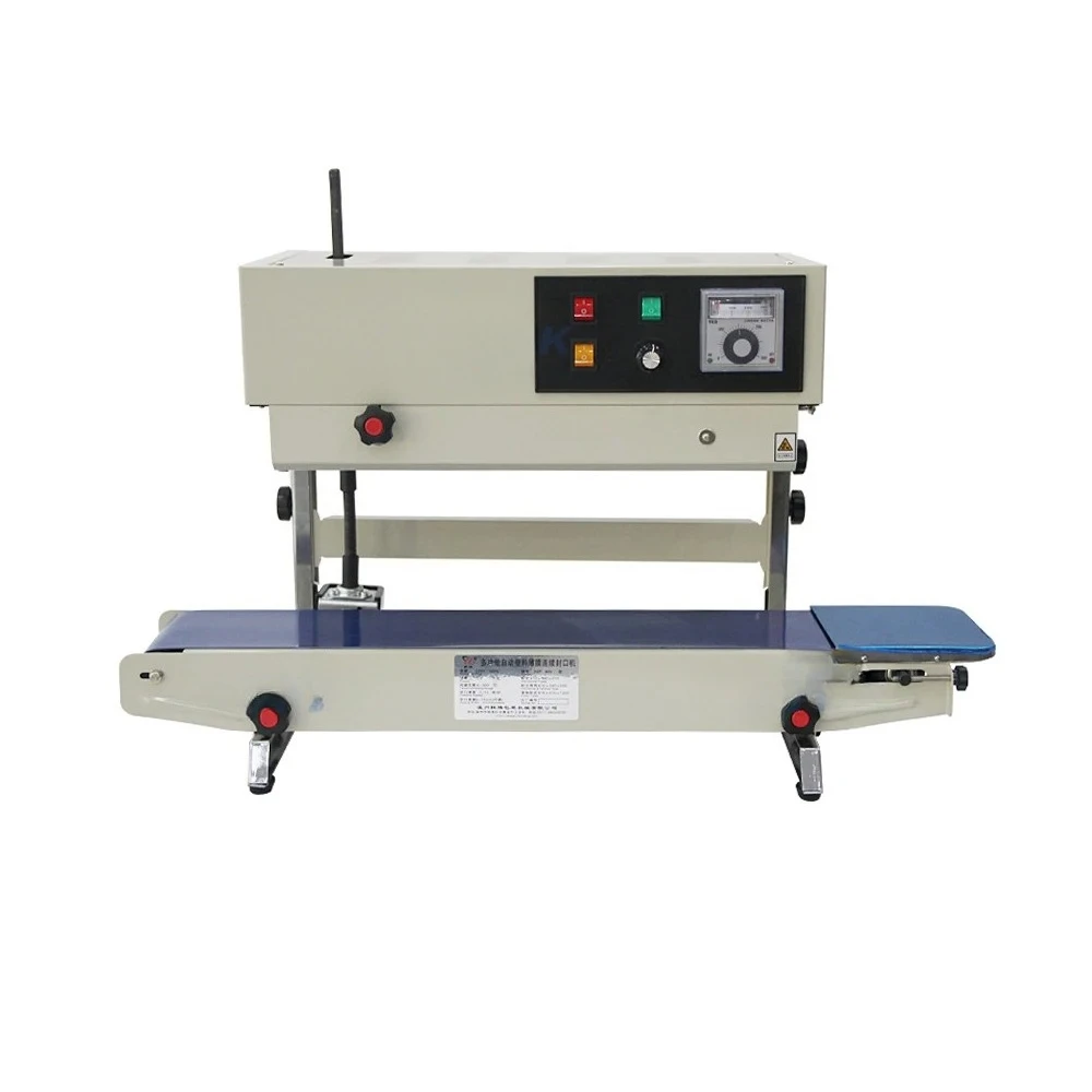 High Quality LT-FR900V Automatic Plastic Continuous Sealing  Machine for Tin Can  Water Bottles Sealing Machine