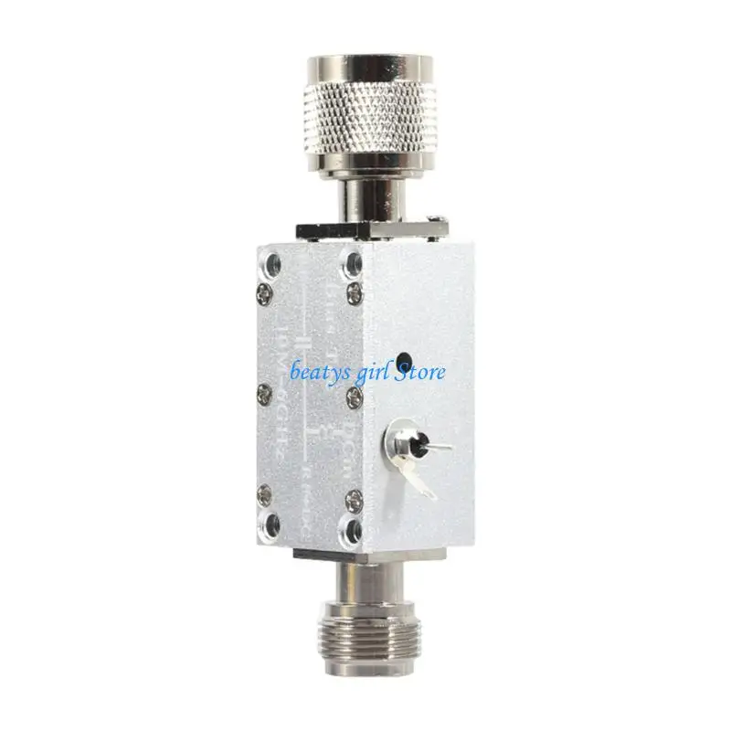 C7AB Wideband Bias Tees 10MHz to 6GHz, N-Type Inlines Injectors with Double N Connector Structure and Top Input for Wiring and