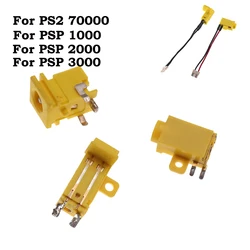 1pcs For PSP 1000 2000 3000 Power Charger Port Outlet Power Charge Jack Connector For PS2 70000 PSP2000 PSP1000 PSP3000 Console