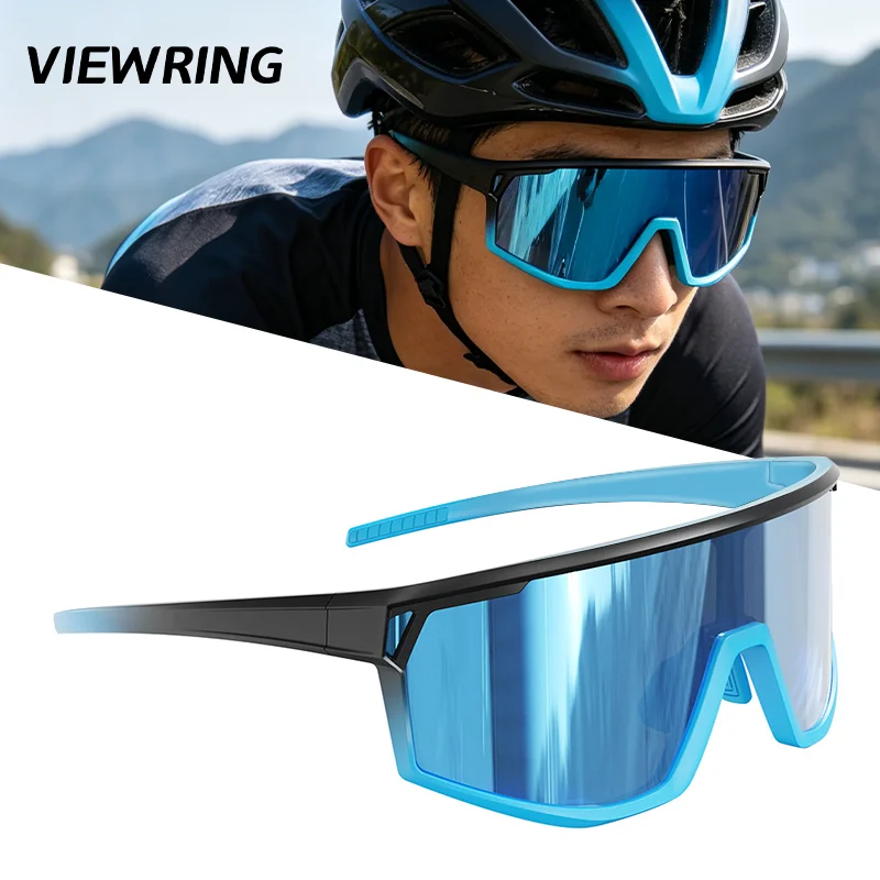 

MJYIWANG Outdoor Polarized Cycling Sunglasses UV400 Protection and Impact Resistance Professional Running Sports glasses Goggles