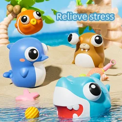 New Cute Eyeball Burst Squeeze Toy Ear Pull Toys Portable Fidget Toy Doll Stress Relief 3D Toys