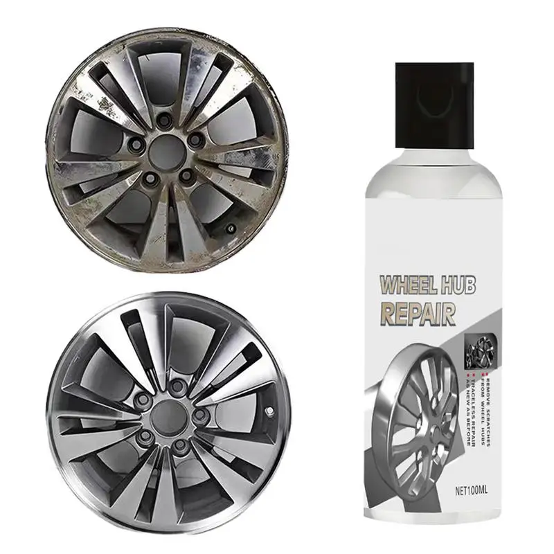 Wheel Cleaning Agent Agent Protectant Polish Restorer Convenient Tire And Wheel Care Car Wash Detailing Agent For Hardware Nuts