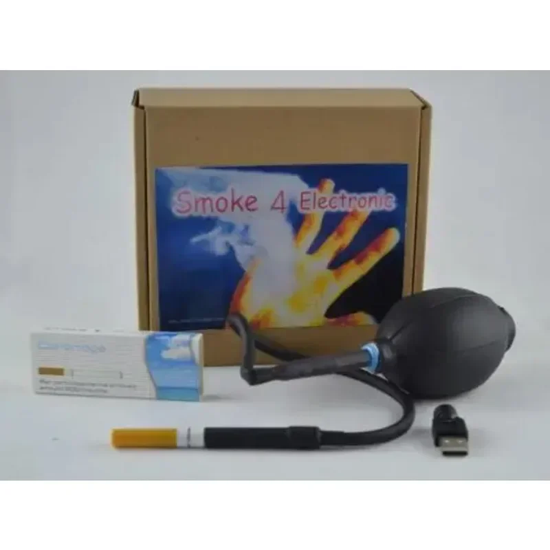 Electronic Spray Smoke Device 4th Generation (10 Smoke Pipes) Magic Tricks Fire Magic Accessories Close-Up Stage Magia Props Fun