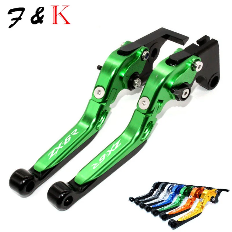 Motorcycle Accessories For KAWASAKI NINJA ZX-6R ZX6R ZX 6R 2000 2001 2002 2003 2004 Brake Handle Clutch Levers handle bar