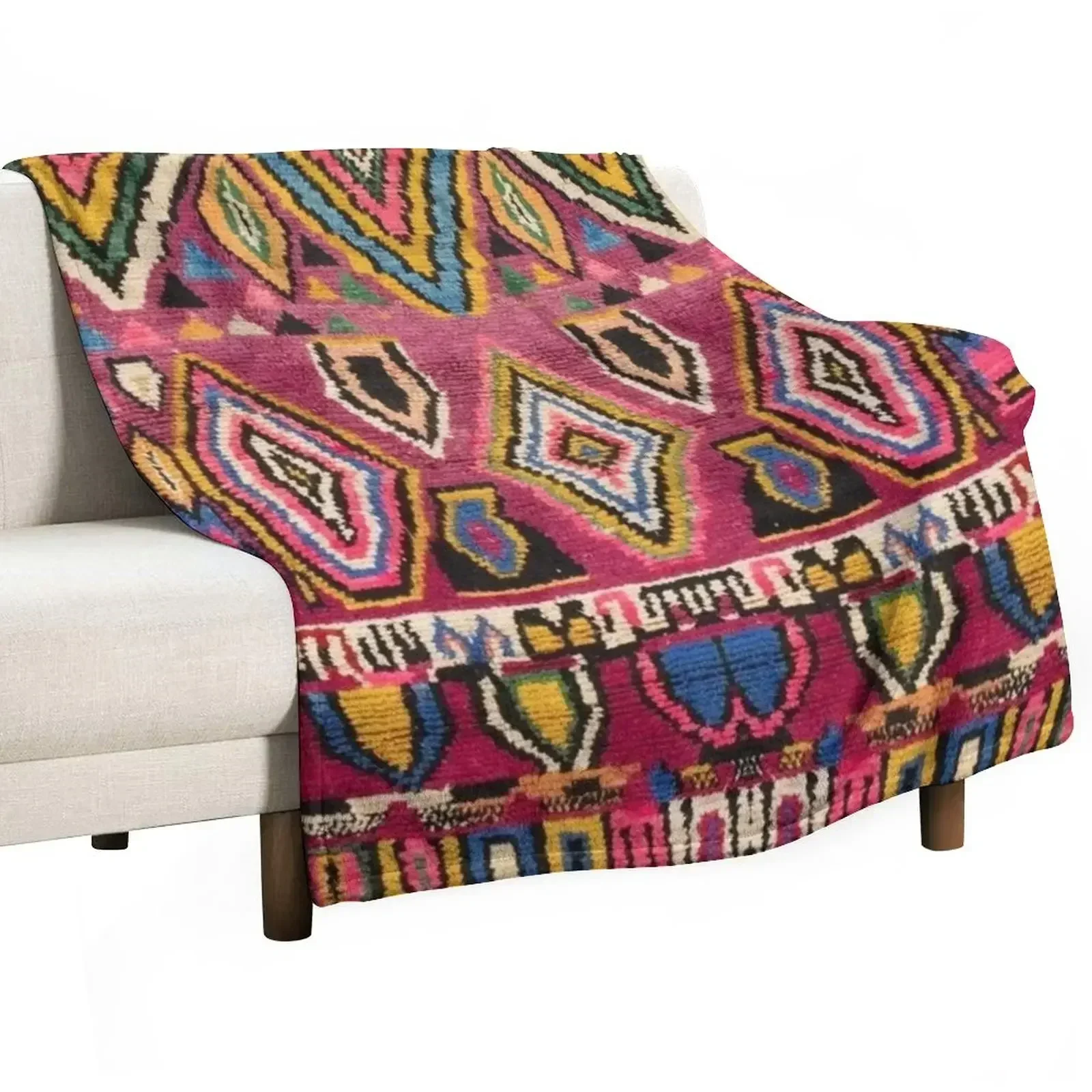 

Traditional Oriental Moroccan Berbe Throw Blanket Cute Thin Blankets For Baby Flannels Blankets