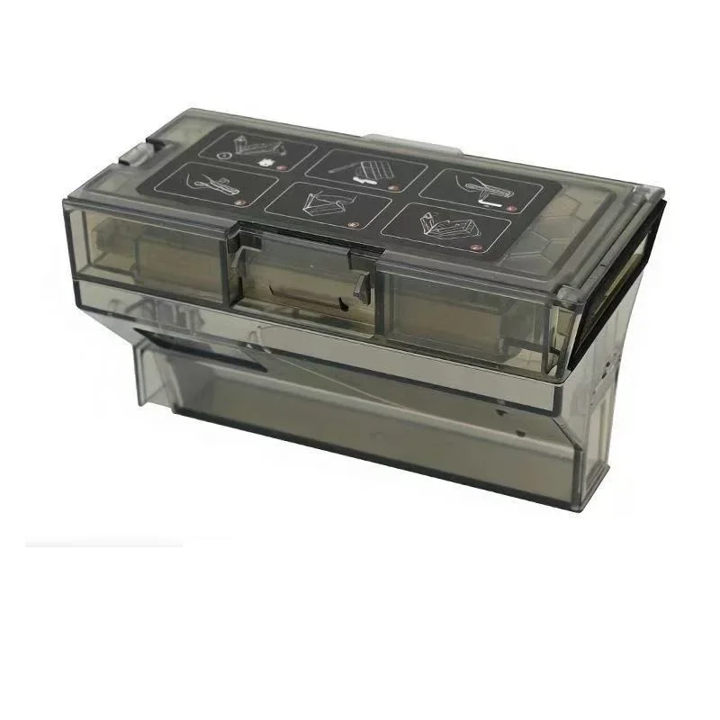 For Dreame Aqua 10 Ultra Track Dustbin Dust Dirt Auto Empty Container Accessory Dustbin Vacuum Cleaner Spare Parts Dust Box