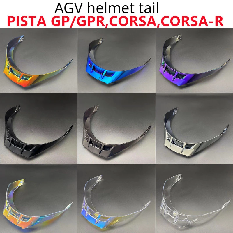 

The PISTA helmet rear spoiler is adapted to the Pista GP/GPR/CORSA/CORSA R modifications