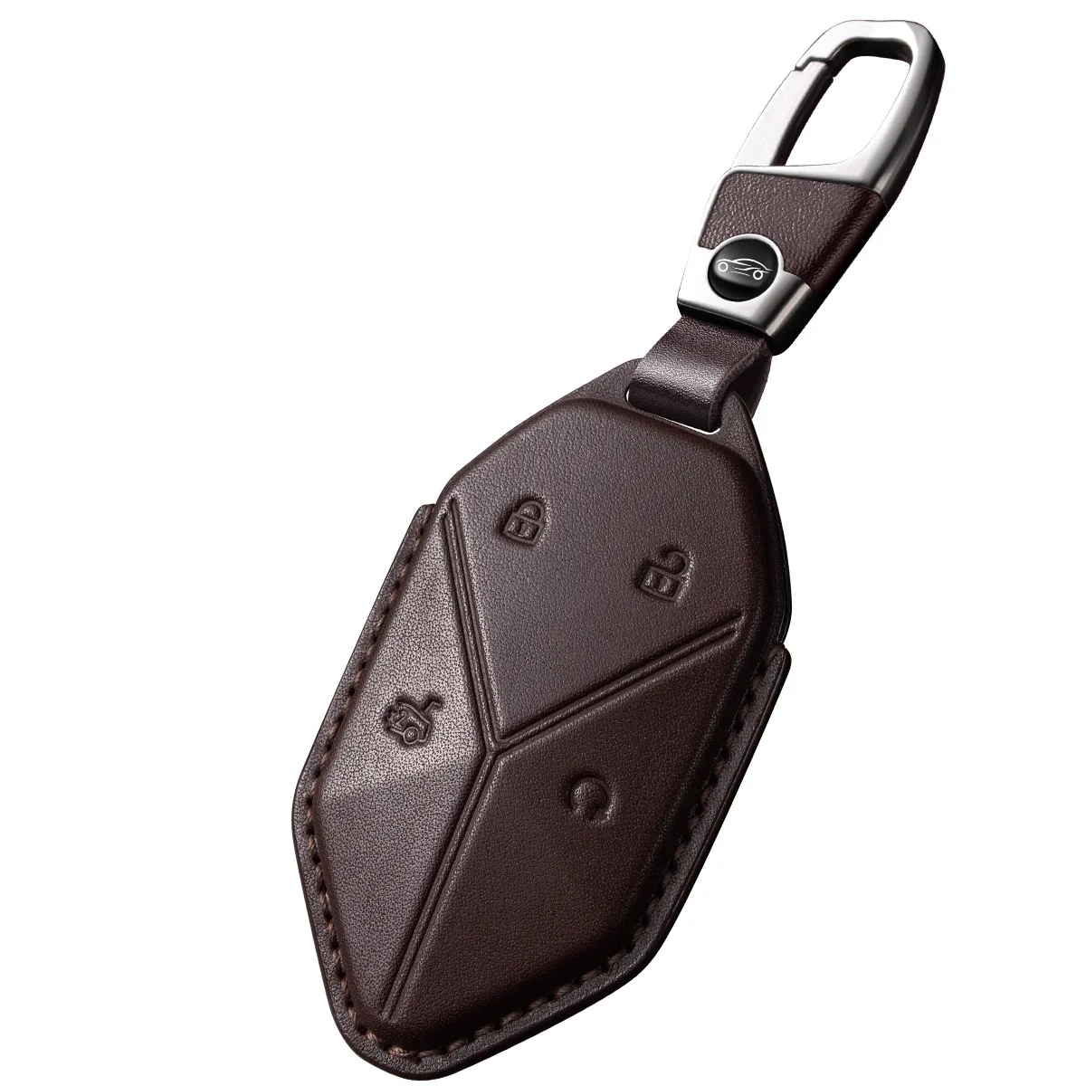 For Fangchengbao Bao 5 Bao 8 Bao 3 Tai 3 Tai 7 Top Layer Cowhide Car Key Case Cover Full Protection