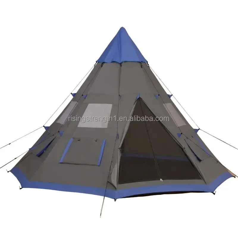 1-2 Person Camping Tent with Steel Frame Portable Carry Bag Weatherproof for outdoor vacations