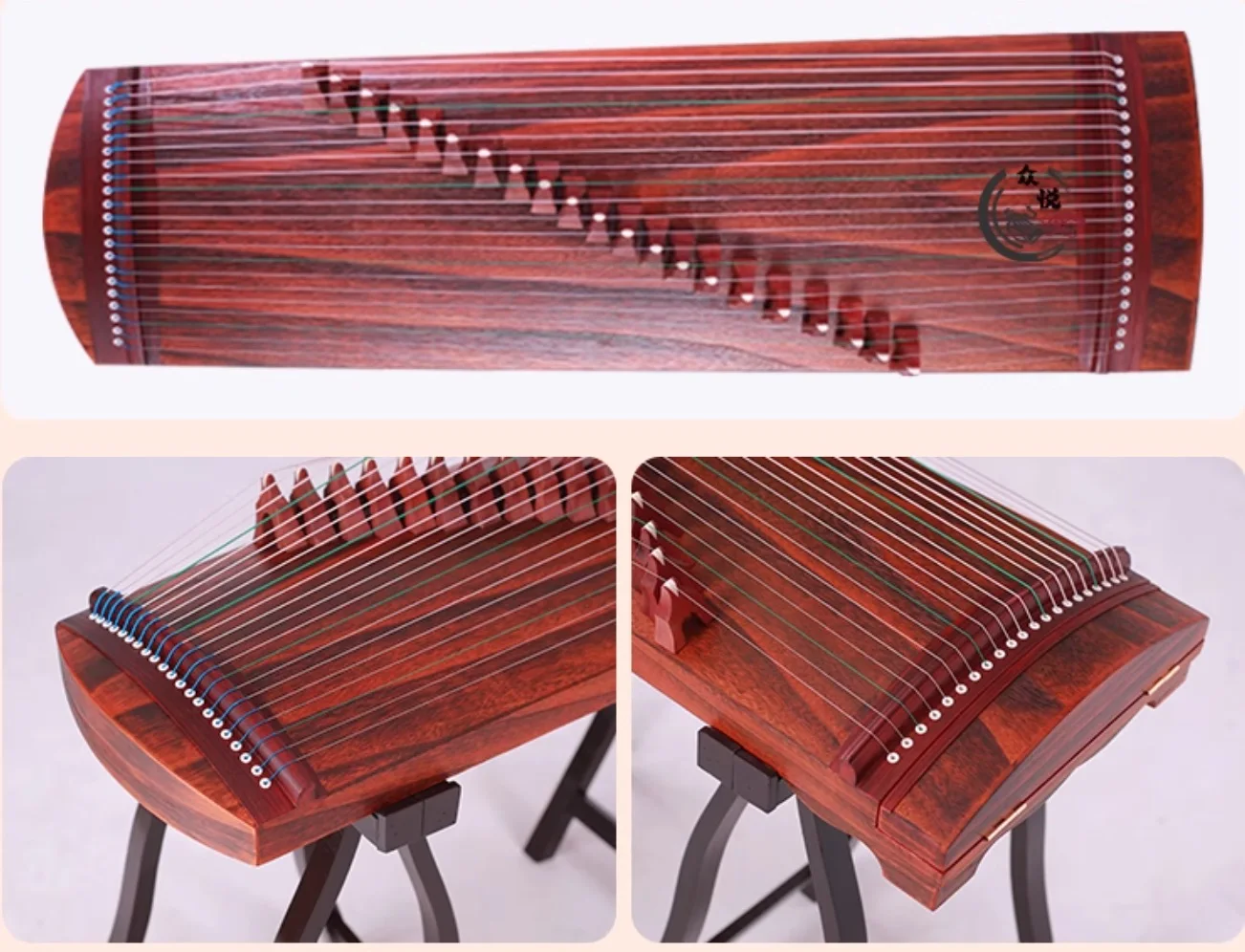 

Guzheng 100cm Tongmu material Chinese string instruments