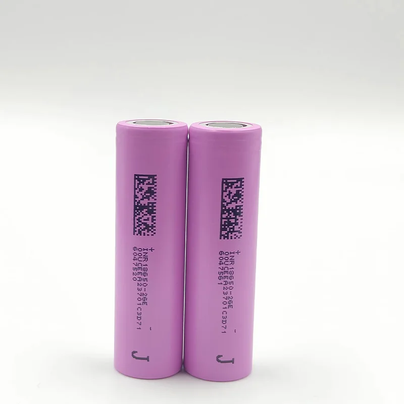 Original 18650 Original For 18650 2600mAh 5C ischarge  18650 26E 18650 Battery Li-ion 3.7v Rechargable Battery