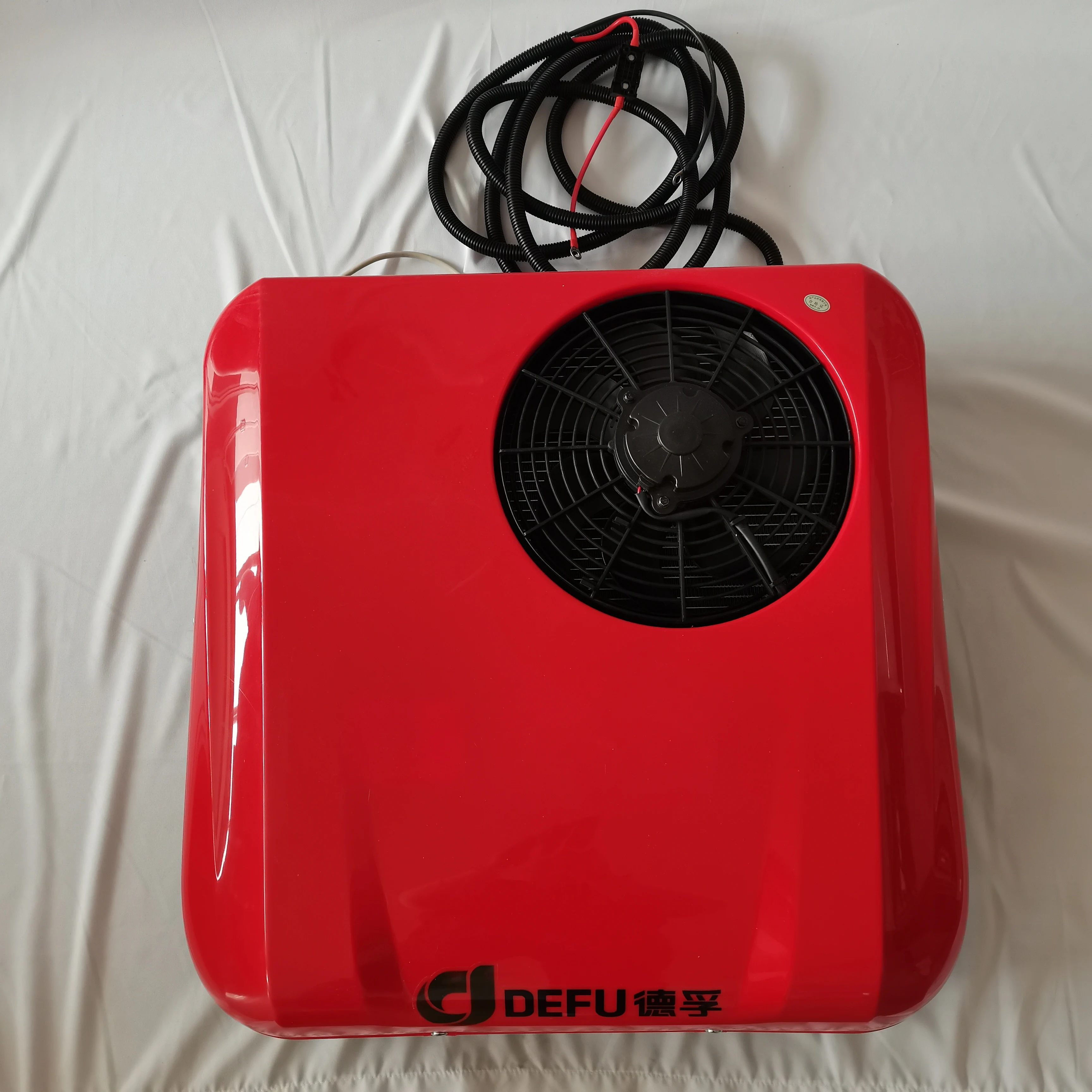 

Rooftop Double Fan Auto Remote Control Spal Brushless Fan 12v Air Conditioner For Car Truck Camper