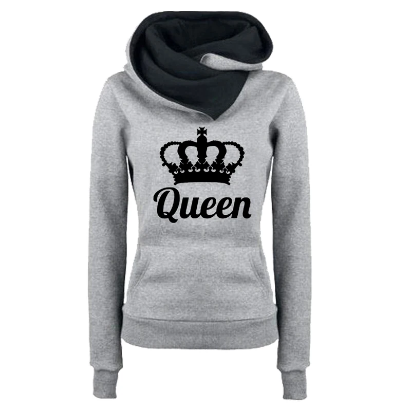 Women Hoodies Spring Autumn Printed Fashion Casual Sweatshirt Harajuku Streetwear Female Pullover Hooded Pocket Sports Clothing