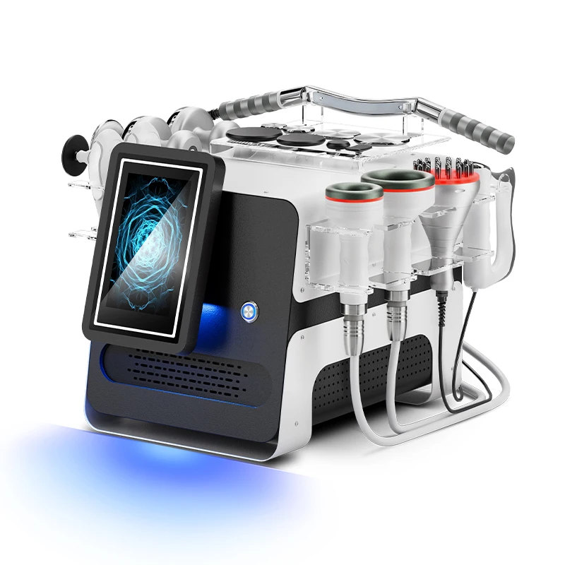 Multifunction 10 In 1 Skin Rejuvenation Lifting 448k Facial Care Weight loss Fat Vacuum Cavitation Body Shaping Beauty Device