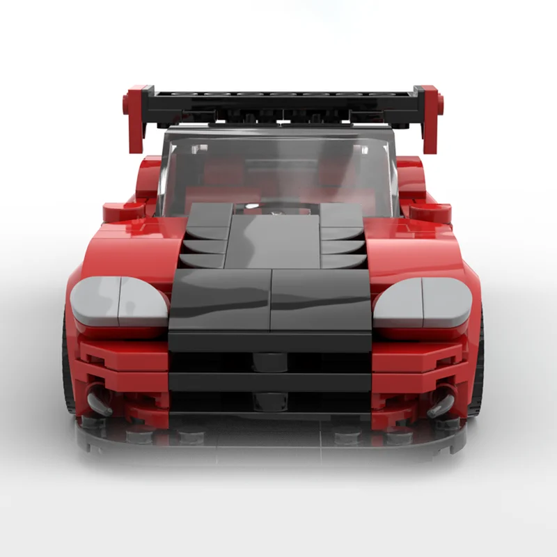 333pcs MOC Dodge Viper ACR ZB II City Champions Model Kerstcadeau Bouwspeelgoed Blokken Bouw DIY Idee Baksteen Verjaardag