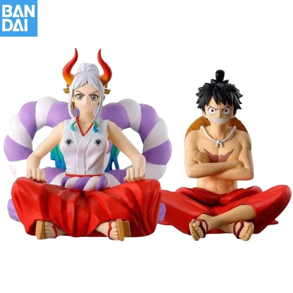 Bandai Original Anime One Piece Gashapon Cartoon Re-ment Figure Yamato D.Luffy Nami Tony Chopper Children's for Toys Model Gifts